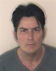 Charlie Sheen mug shot