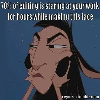 70 Percent of Editing