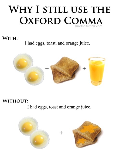 You May Still Love the Oxford Comma