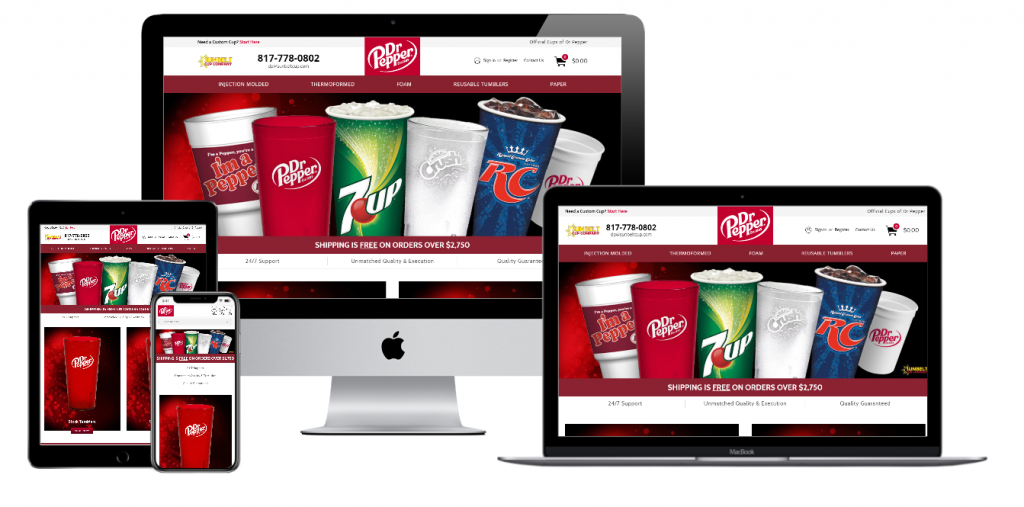Sunbelt Website Mockup