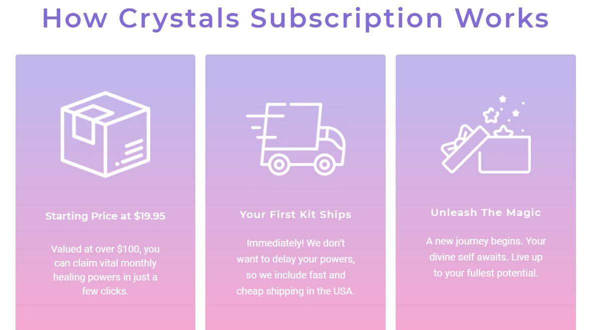 Crystals and Stones Subscription Box