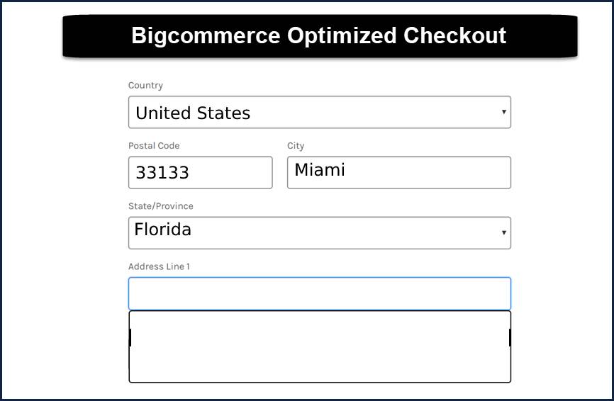 Checkout Address Validation Functionality