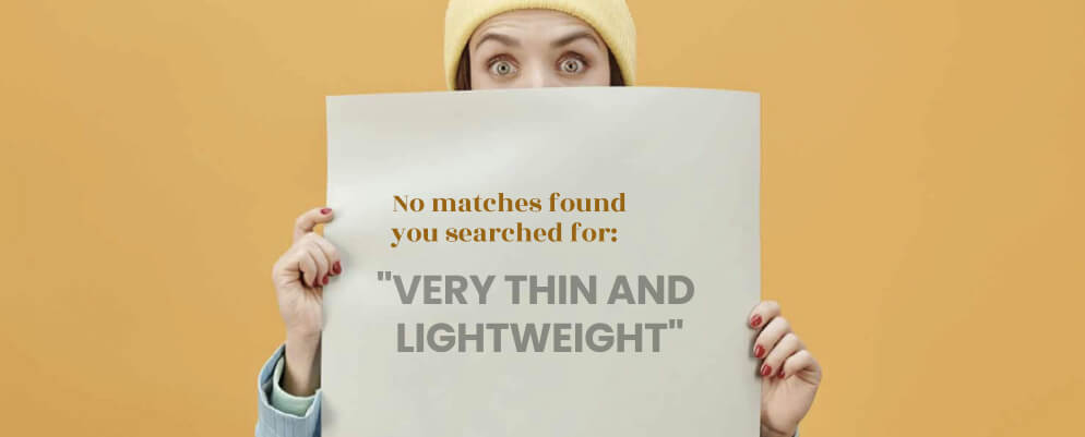 No matches found on search results problem and solution