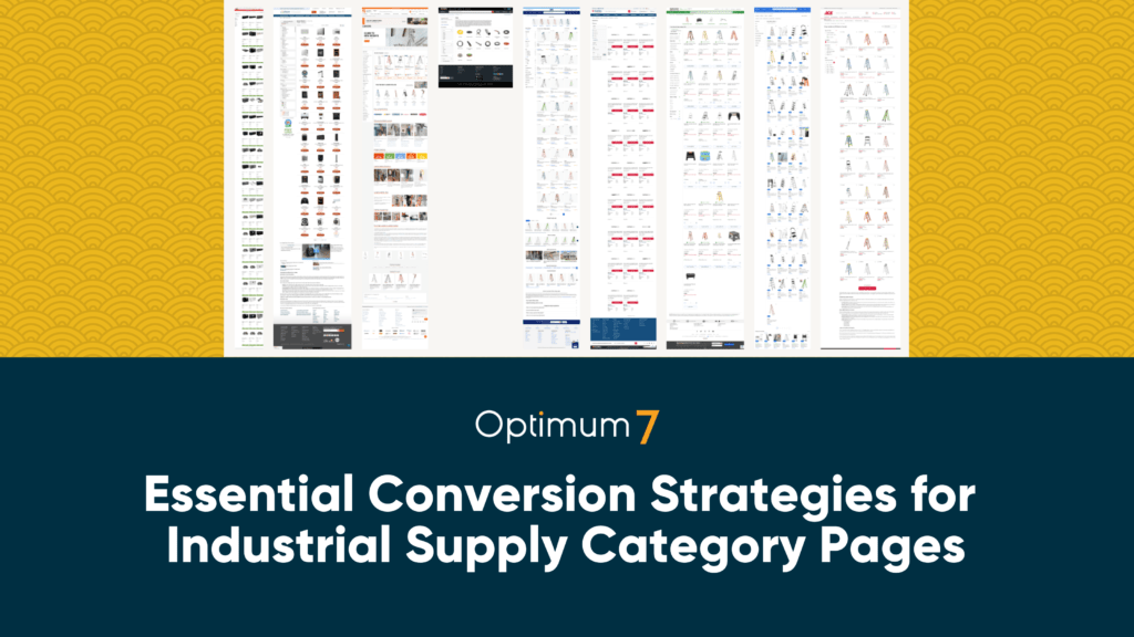 Essential Conversion Strategies for Industrial Supply Category Pages
