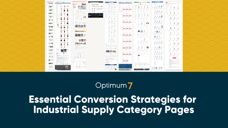 Essential Conversion Strategies for Industrial Supply Category Pages