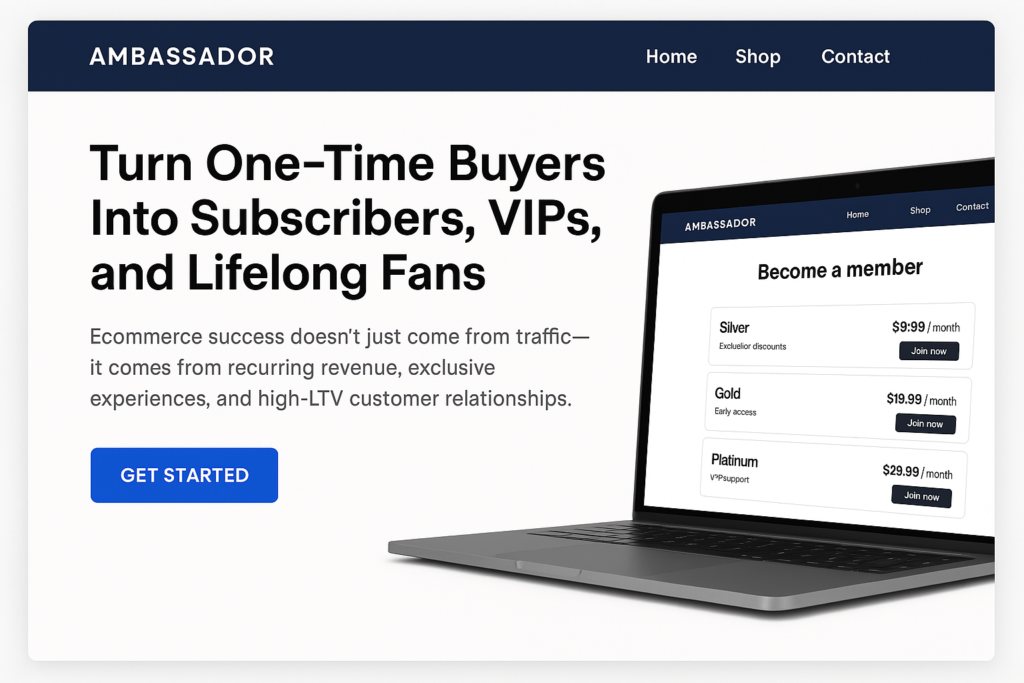 turn one-time buyers into subscribers, VIPs, and life-long fans