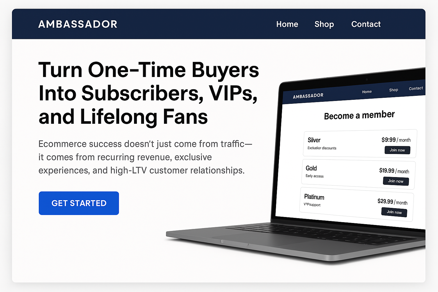 turn one-time buyers into subscribers, VIPs, and life-long fans