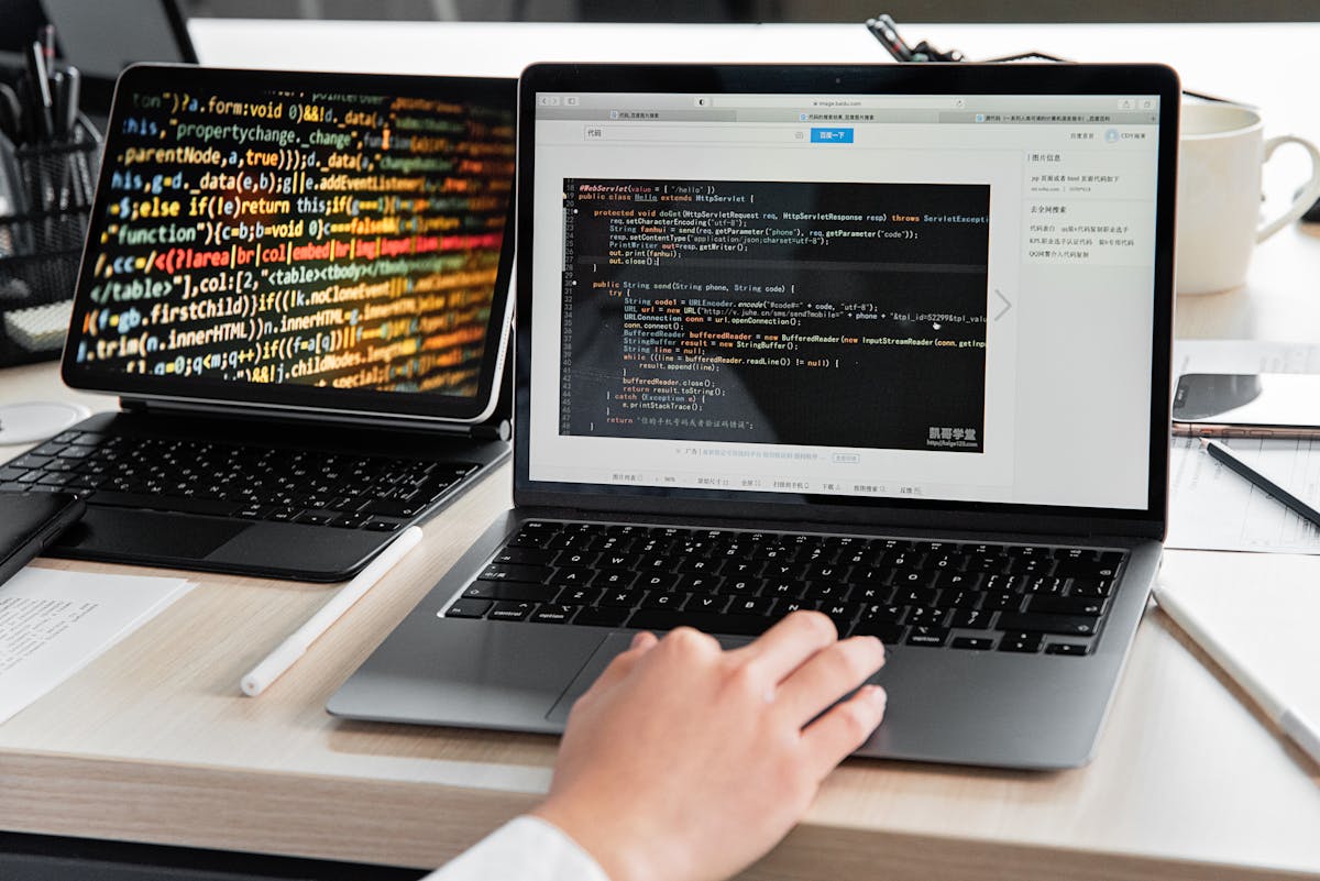 Person using a laptop representing AI-powered ecommerce product discovery