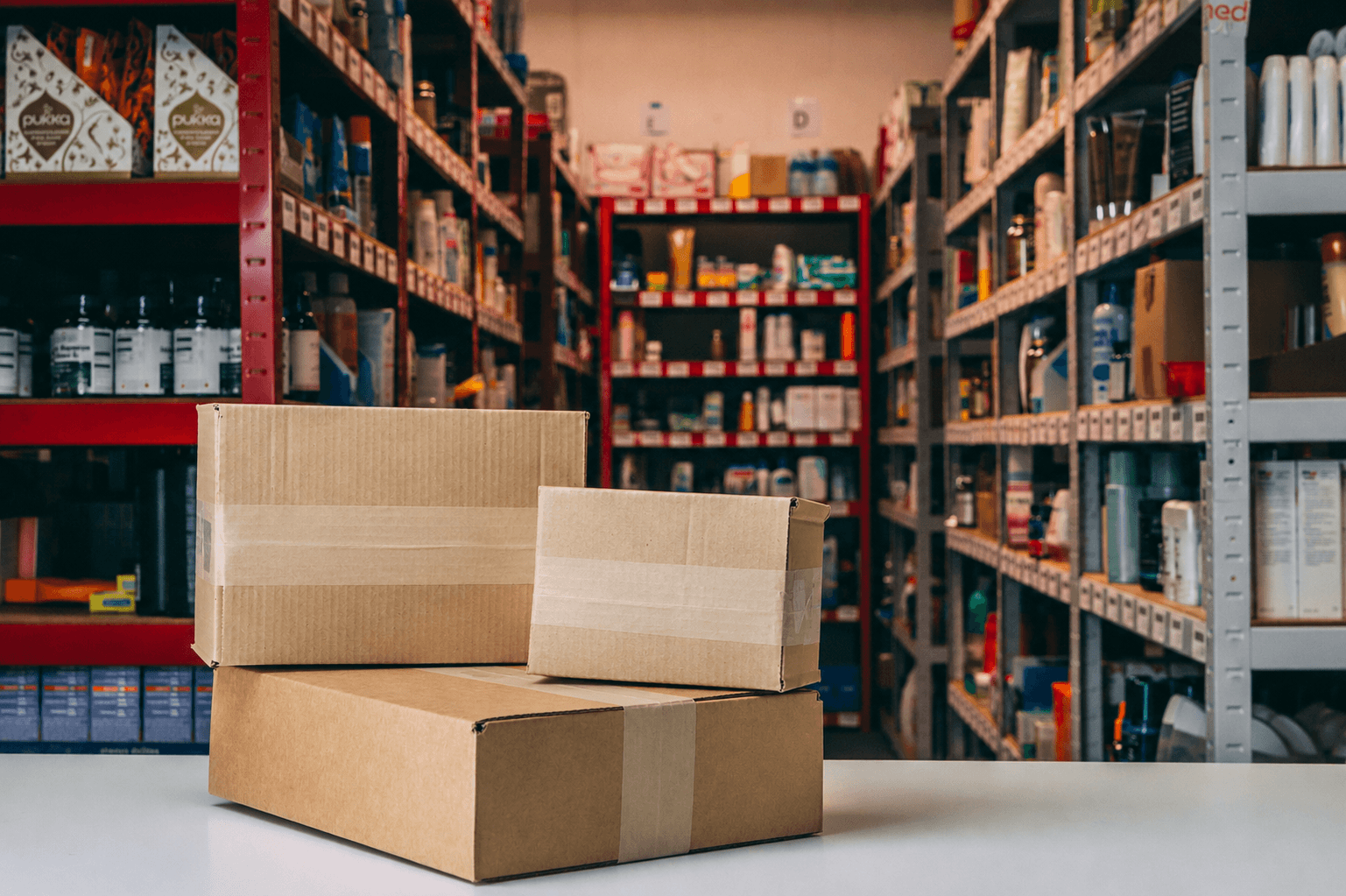 Warehouse packaging and fulfillment operations
